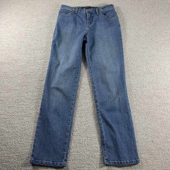 Gloria Vanderbilt Amanda Classic Rise Jeans Blue Women's Size 4 - Picture 1 of 6